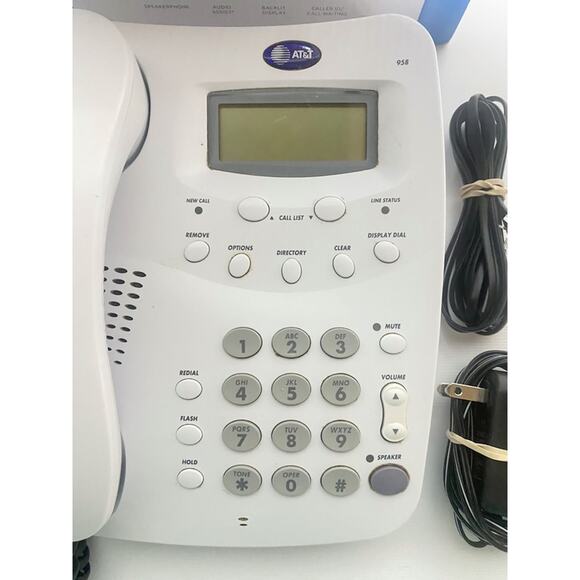 AT&T CD4930 Corded Desk Phone w Digital Answering System & Caller ID Landline - Picture 9 of 9